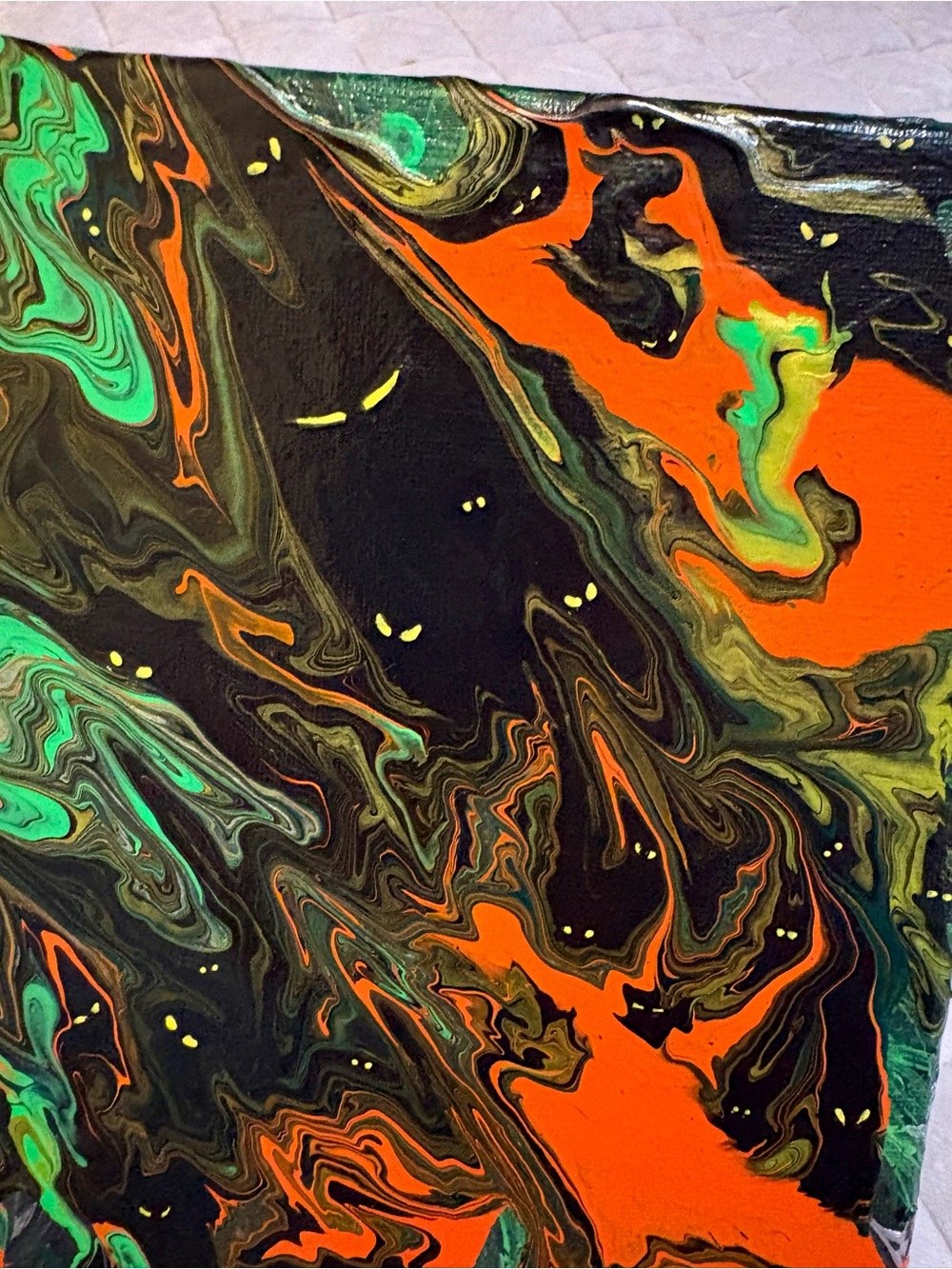 Original painting “dark corners”